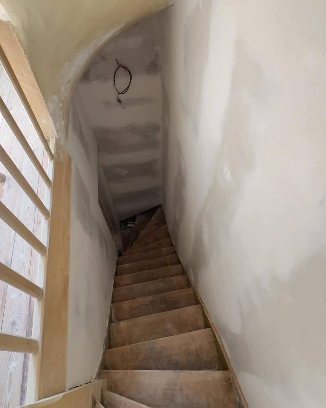 Avant création cloisons